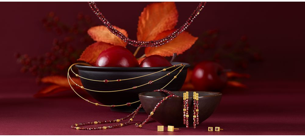 Granatschmuck von Bernd Wolf